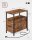VASAGLE Beistelltisch rechteckig Spanplatte braun 35,0 x 60,0 x 61,0 cm, 1 St.