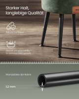 VASAGLE Wohnzimmer-Hocker mit Stauraum LOM005C01 dunkelgrün Kunstleder, 1 St.