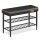 VASAGLE Sitzbank LSB054B01 schwarz Kunstleder 80,0 cm