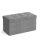 SONGMICS Sitztruhe LSF47G helllgrau Stoff 76,0 cm