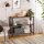 VASAGLE Konsolentisch rechteckig Spanplatte braun 101,5 x 35,0 x 80,0 cm, 1 St.