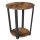 VASAGLE Beistelltisch rund Spanplatte braun 50,0 x 50,0 x 57,0 cm, 1 St.
