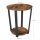VASAGLE Beistelltisch rund Spanplatte braun 50,0 x 50,0 x 57,0 cm, 1 St.