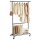 SONGMICS Rollgarderobe schwarz Metall 100,0 x 198,0 cm, 1 St.
