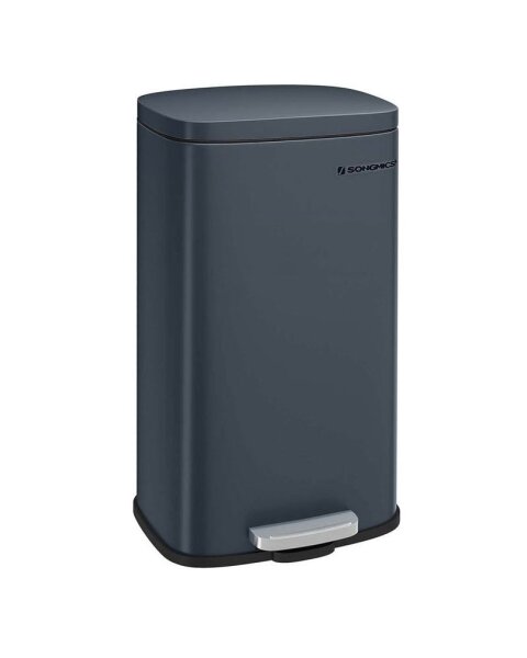 SONGMICS Mülleimer 30,0 l grüngrau, 1 St.