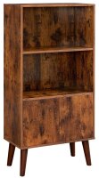 VASAGLE Regalschrank, LBC09BX braun 60,0 x 30,0 x 120,0...