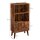 VASAGLE Regalschrank, LBC09BX braun 60,0 x 30,0 x 120,0 cm, 1 St.