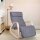 SONGMICS Schaukelstuhl grau natur Stoff 67,0 x 115,0 x 91,0 cm, 1 St.