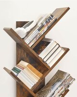 VASAGLE Bücherregal braun 50,0 x 25,0 x 141,5 cm, 1 St.