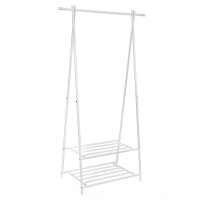 SONGMICS Kleiderständer HSR05W weiß Metall 87,5 x 155,0 cm, 1 St.