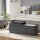 SONGMICS Sitztruhe LSF76GYZ dunkelgrau Stoff 110,0 cm