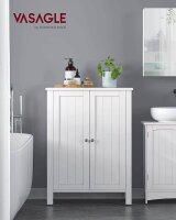 VASAGLE Badschrank BCB60W weiß 60,0 x 30,0 x 80,0 cm