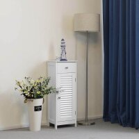 VASAGLE Badschrank BBC43WT weiß 32,0 x 30,0 x 87,0 cm