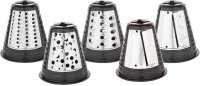 WMF KÜCHENminis Salat-to-go elektrische Reibe silber/schwarz 150 W