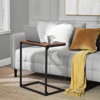 VASAGLE Beistelltisch rechteckig Spanplatte braun 55,0 x 35,0 x 66,0 cm, 1 St.