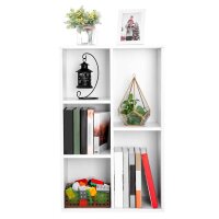 VASAGLE Bücherregal weiß 50,0 x 24,0 x 80,0...