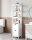 VASAGLE Badschrank BBC66WT weiß 30,0 x 30,0 x 141,5 cm