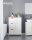 VASAGLE Badschrank BBC49WT weiß 60,0 x 30,0 x 81,0 cm