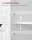 VASAGLE Badschrank BBC49WT weiß 60,0 x 30,0 x 81,0 cm