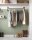 SONGMICS Wandgarderobe HSR64BK schwarz Metall 112,0 x 29,3 cm, 1 St.