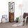 VASAGLE Regalschrank, LSC37BX braun 37,0 x 30,0 x 167,0 cm, 1 St.
