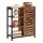 VASAGLE Sideboard, LSC74BXV1 braun 70,0 x 30,0 x 76,0 cm, 1 St.