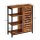 VASAGLE Sideboard, LSC74BXV1 braun 70,0 x 30,0 x 76,0 cm, 1 St.