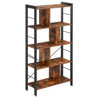 VASAGLE Bücherregal braun, schwarz 74,0 x 30,0 x...
