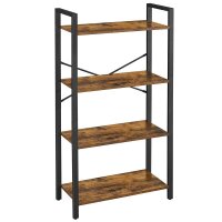 VASAGLE Bücherregal braun, schwarz 66,0 x 30,0 x...