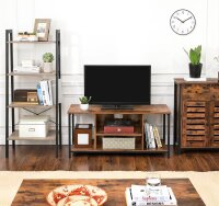VASAGLE Sideboard, LSC86BXV1 braun 70,0 x 30,0 x 80,0 cm, 1 St.