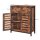 VASAGLE Sideboard, LSC86BXV1 braun 70,0 x 30,0 x 80,0 cm, 1 St.