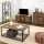 VASAGLE Sideboard, LSC86BXV1 braun 70,0 x 30,0 x 80,0 cm, 1 St.
