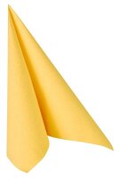 PAPSTAR Servietten gelb 3-lagig 40,0 x 40,0 cm, 50 St.