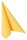PAPSTAR Servietten gelb 3-lagig 40,0 x 40,0 cm, 50 St.