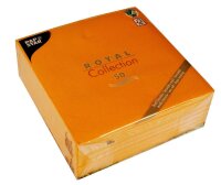 PAPSTAR Servietten orange 3-lagig 40,0 x 40,0 cm, 50 St.