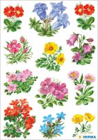 HERMA Aufkleber 3582 Blumen, 36 Etiketten