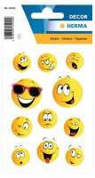 HERMA Aufkleber 15042 Smiley, 33 Etiketten