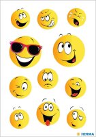 HERMA Aufkleber 15042 Smiley, 33 Etiketten