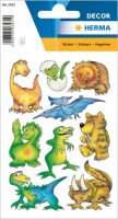 HERMA Aufkleber 3431 Dinos, 27 Etiketten