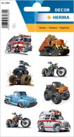 HERMA Aufkleber 3085 American Cars, 24 Etiketten