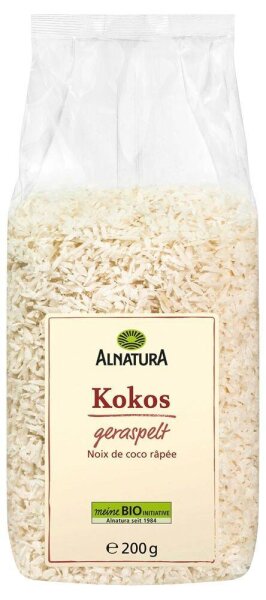ALNATURA Bio Kokos geraspelt  200,0 g, 1 St.