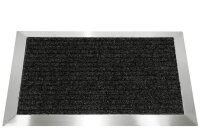 SZ Metall Fußmatte schwarz 50,0 x 70,0 cm
