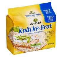 ALNATURA Bio Roggen & Dinkel Knäckebrot 250,0 g,...