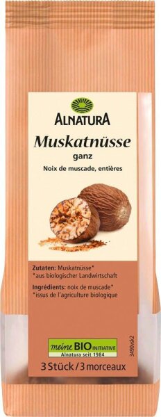 ALNATURA Bio Muskatnuss Gewürz, 12,0 g