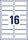 AVERY Zweckform Namensetiketten L4783-20 weiß 88,9 x 31,0 mm, 20 Blatt