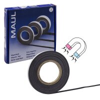 MAUL Magnetband selbstklebend schwarz 1,0 cm x 10,0 m, 1 St.