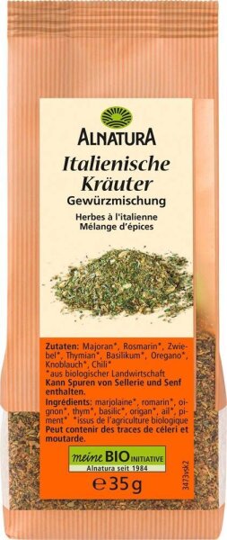 ALNATURA Bio Italienische Kräuter Gewürzmischung, 35,0 g