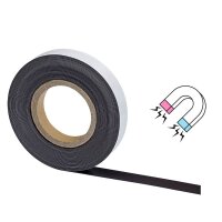 MAUL Magnetband selbstklebend schwarz 2,5 cm x 10,0 m, 1 St.