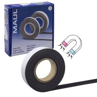 MAUL Magnetband selbstklebend schwarz 3,5 cm x 10,0 m, 1 St.