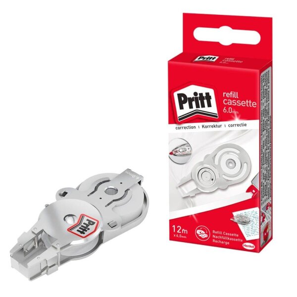 Pritt Nachfüllkassette für Korrekturroller refill flex 6,0 mm, 1 St.